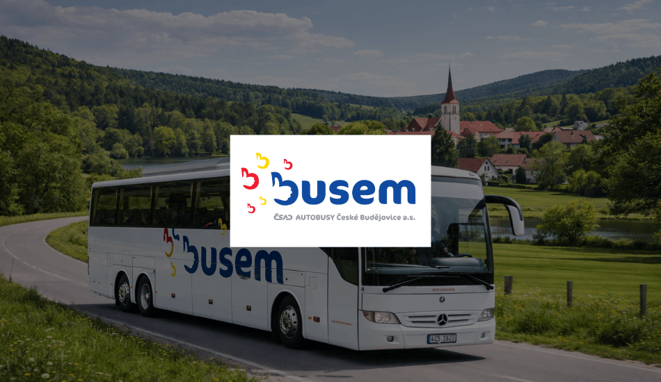 ČSAD AUTOBUSY České Budějovice, a.s., reference EXON