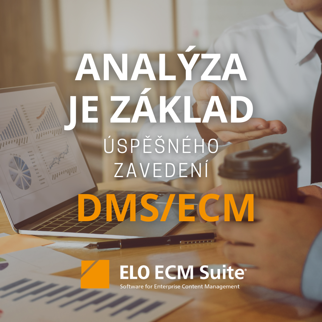 Analýza je základem úspěšného zavedení DMS/ECM