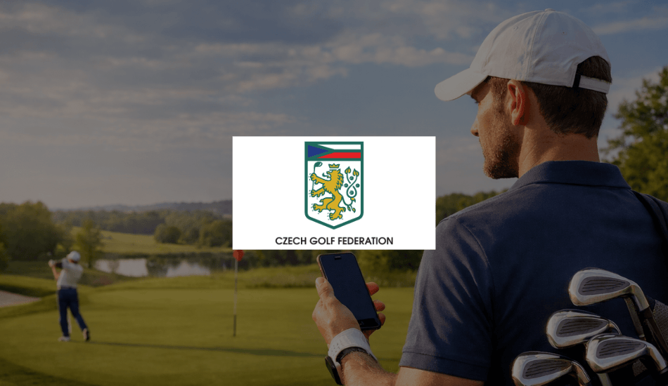 Česká golfová federace - logo